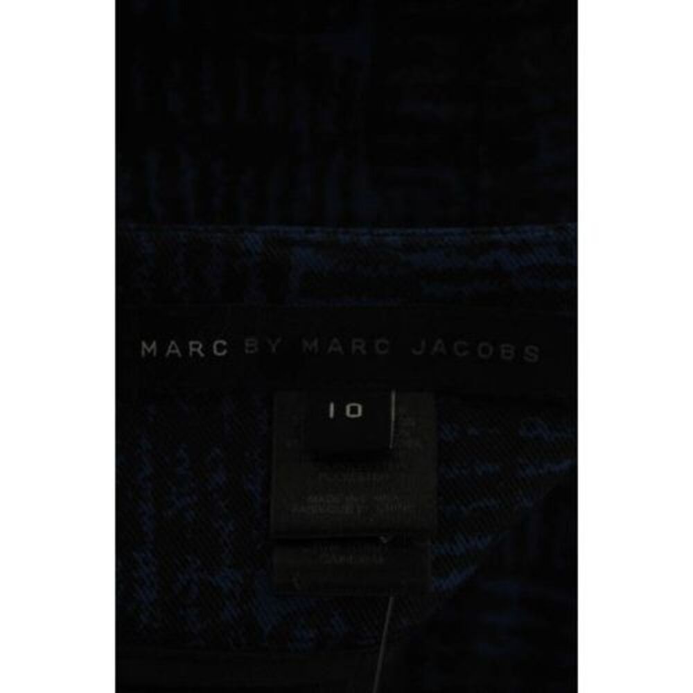 Marc By Marc Jacobs Multi Colored Cotton Zipper Back Pencil Skirt Size 10 - Picture 5 of 5